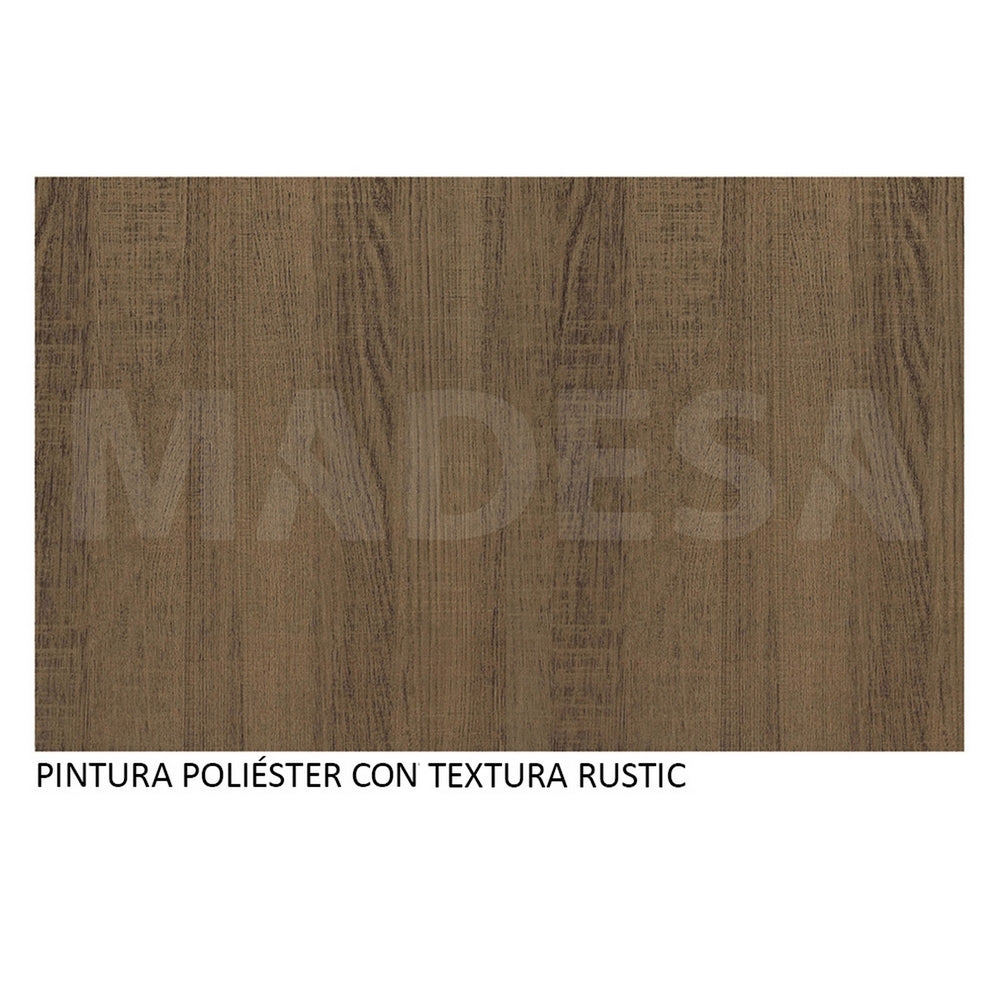 ROPERO 6P 2C ESPEJO CANNES RUSTIC