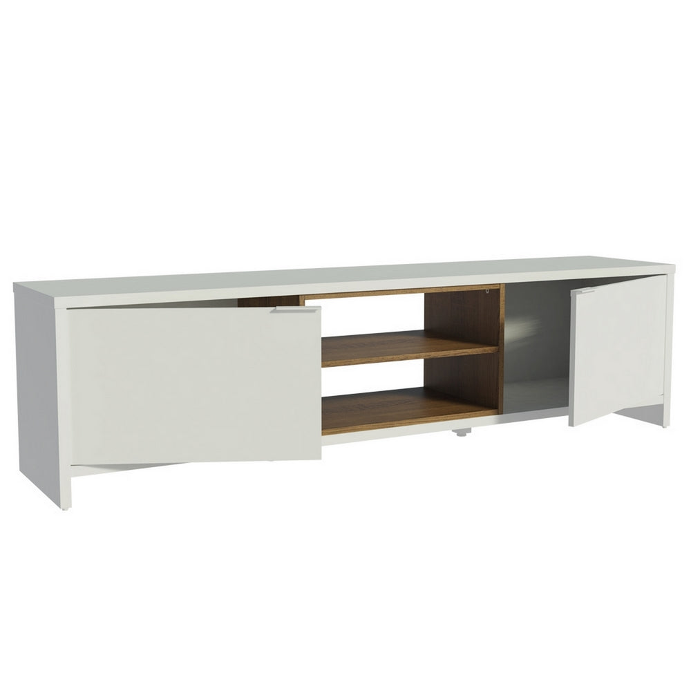 MESA DE TV MILANO BLANCO