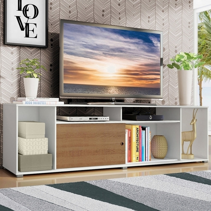 MESA DE TV SPEZIA BLANCO & RUSTIC